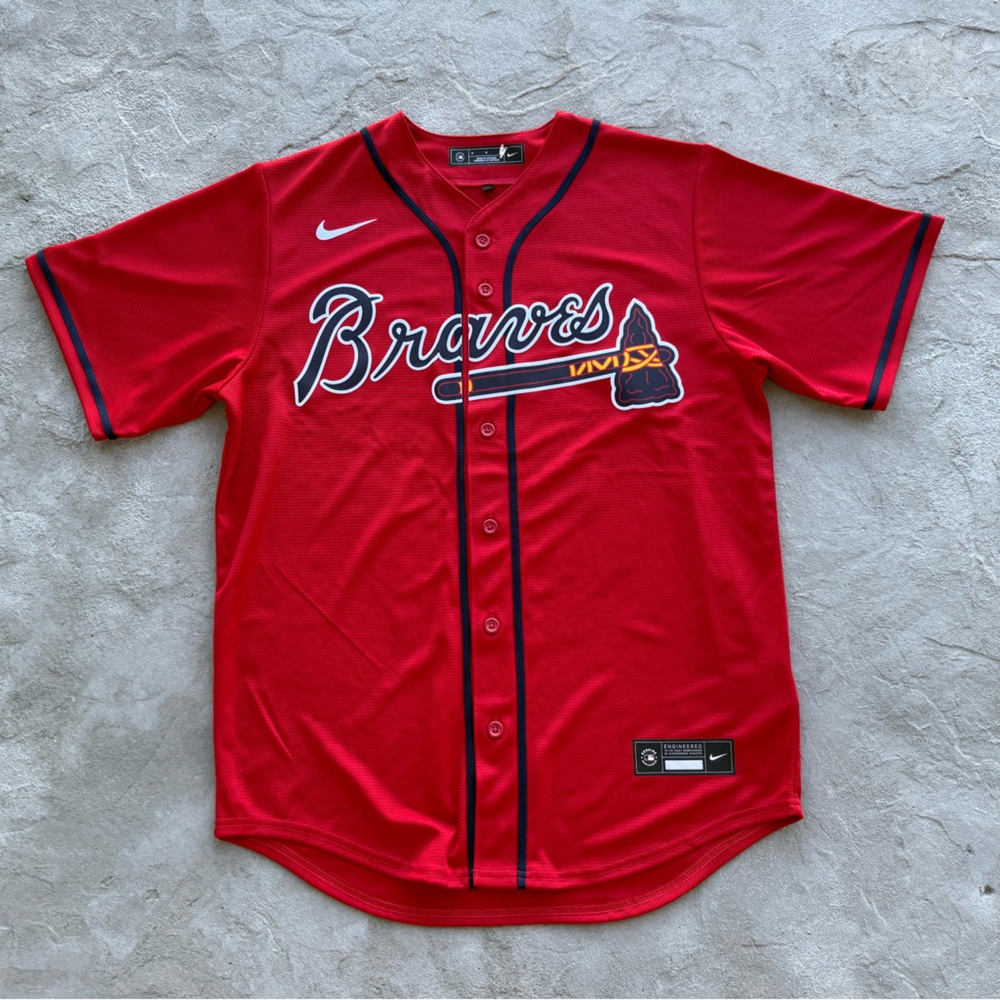 Atlanta Braves Nike Alternate Blank Jersey